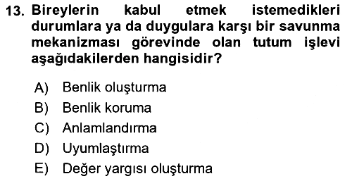 İkna Edici İletişim 2022-2023 Ara Sınav - 13. soru