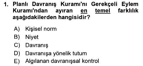 İkna Edici İletişim 2022-2023 Dönem Sonu Sınavı - 1. soru