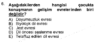 İletişim Bilgisi 2012-2013 Ara Sınav - 6. soru