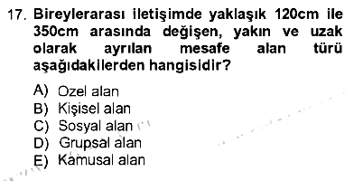 İletişim Bilgisi 2012-2013 Ara Sınav - 17. soru