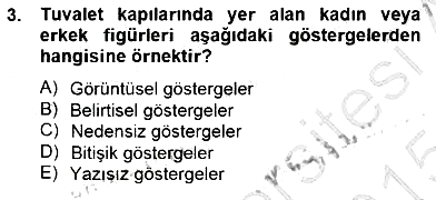 İletişim Bilgisi 2014-2015 Ara Sınav - 3. soru