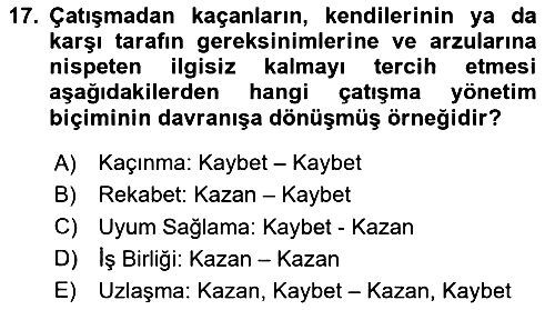 İletişim Bilgisi 2024-2025 Ara Sınav - 17. soru