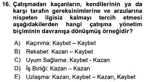 İletişim Bilgisi 2025-2026 Ara Sınav - 16. soru