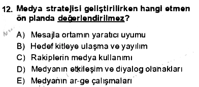 Kurumsal İletişim 2013-2014 Ara Sınav - 12. soru