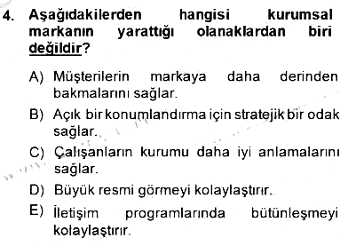 Kurumsal İletişim 2014-2015 Ara Sınav - 4. soru