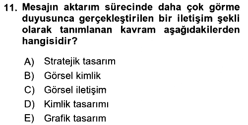 Kurumsal İletişim 2023-2024 Ara Sınav - 11. soru