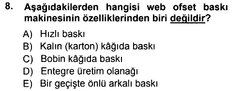 Halkla İlişkiler Uygulama Teknikleri 2012-2013 Ara Sınav - 8. soru