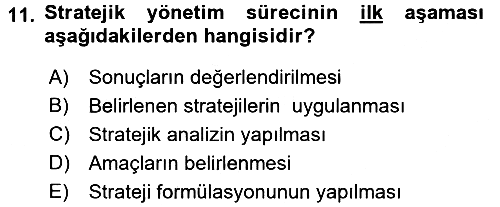 Halkla İlişkiler Yönetimi 2016-2017 Ara Sınav - 11. soru