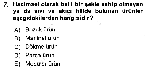 Depolama Ve Envanter Yönetimi 2024-2025 Ara Sınav - 7. soru