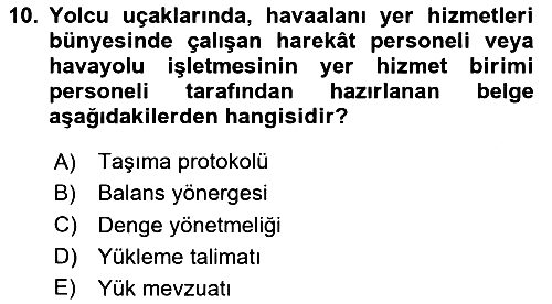 Harekat Performans 2025-2026 Dönem Sonu Sınavı - 10. soru