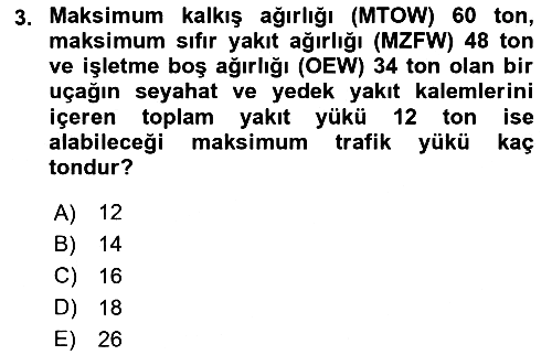 Harekat Performans 2020-2021 Yaz Okulu Sınavı - 3. soru