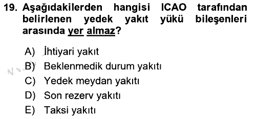 Harekat Performans 2020-2021 Yaz Okulu Sınavı - 19. soru