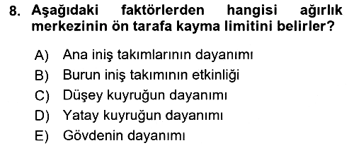 Harekat Performans 2021-2022 Yaz Okulu Sınavı - 8. soru