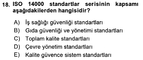 Havaalanı Sistemi 2018-2019 3 Ders Sınavı - 18. soru