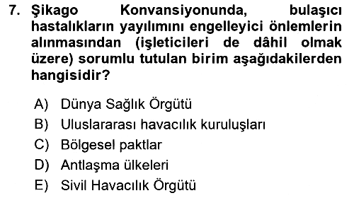 Havacılık Güvenliği 2023-2024 Ara Sınav - 7. soru