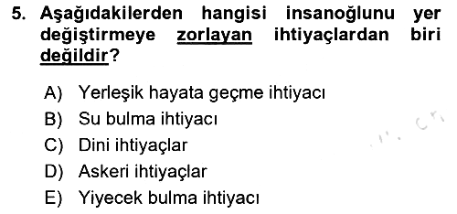 Havayolu Yönetimi 2025-2026 Ara Sınav - 5. soru