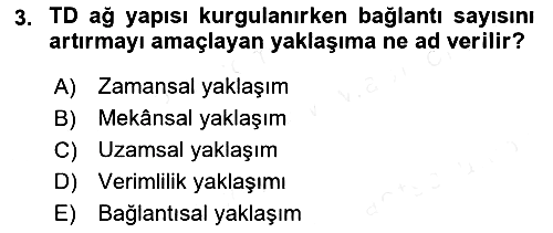 Havayolu Yönetimi 2018-2019 Dönem Sonu Sınavı - 3. soru