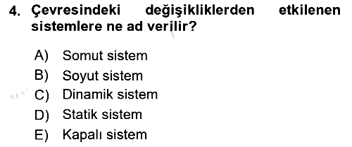 İşletme Bilgi Sistemleri 2023-2024 Yaz Okulu Sınavı - 4. soru