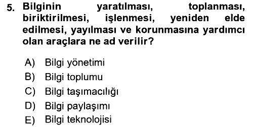Ulaştırma Sistemleri 2015-2016 Dönem Sonu Sınavı - 5. soru