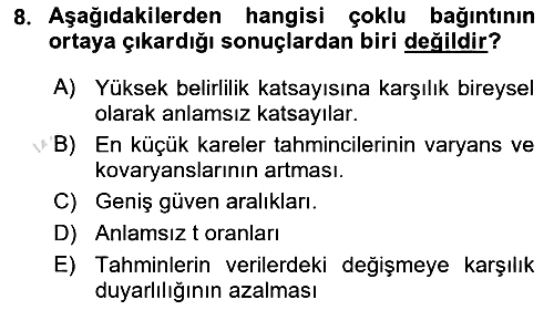 Ekonometrinin temelleri 2021-2022 Dönem Sonu Sınavı - 8. soru