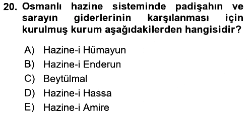 Ekonominin Güncel Sorunları 2017-2018 3 Ders Sınavı - 20. soru