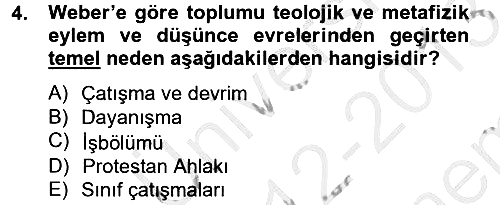 Ekonominin Güncel Sorunları 2012-2013 Dönem Sonu Sınavı - 4. soru
