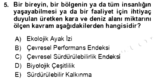 Ekonominin Güncel Sorunları 2021-2022 Dönem Sonu Sınavı - 5. soru