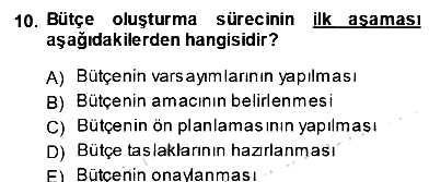 Girişim Finansmanı 2013-2014 Ara Sınav - 10. soru