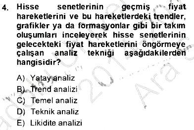 Girişim Finansmanı 2014-2015 Ara Sınav - 4. soru