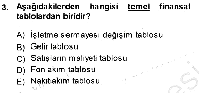 Girişim Finansmanı 2013-2014 Dönem Sonu Sınavı - 3. soru