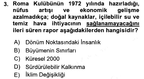 İktisadi Büyüme 2015-2016 Ara Sınav - 3. soru
