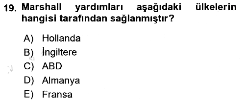 İktisadi Kalkınma 2021-2022 Ara Sınav - 19. soru