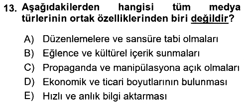 İşletme İletişimi 2024-2025 Ara Sınav - 13. soru