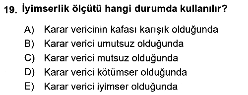 İstatistik 2 2024-2025 Dönem Sonu Sınavı - 19. soru