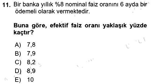Matematiksel İktisat 2025-2026 Ara Sınav - 11. soru
