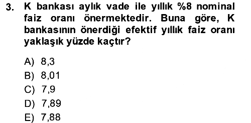 Matematiksel İktisat 2014-2015 Dönem Sonu Sınavı - 3. soru