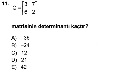 Matematiksel İktisat 2013-2014 Tek Ders Sınavı - 11. soru