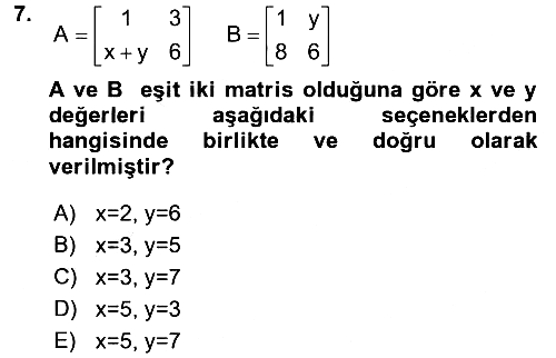 Matematiksel İktisat 2015-2016 Tek Ders Sınavı - 7. soru