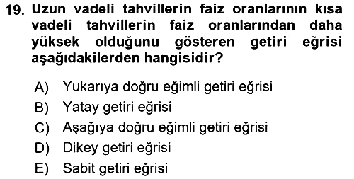 Para Teorisi 2018-2019 Ara Sınav - 19. soru