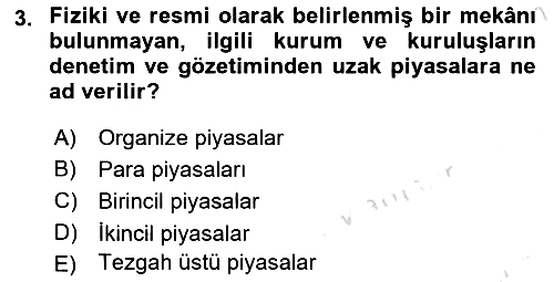 Para Teorisi 2021-2022 Ara Sınav - 3. soru