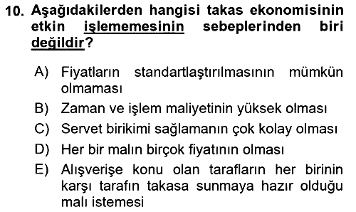 Para Teorisi 2021-2022 Ara Sınav - 10. soru