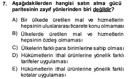 Para Teorisi 2014-2015 Dönem Sonu Sınavı - 7. soru