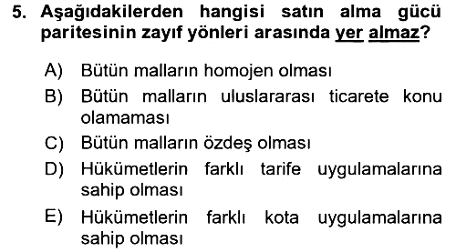 Para Teorisi 2016-2017 Dönem Sonu Sınavı - 5. soru