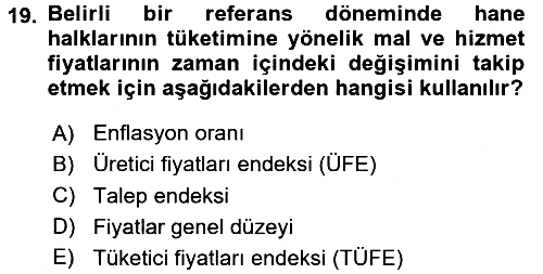 Para Teorisi 2017-2018 Dönem Sonu Sınavı - 19. soru