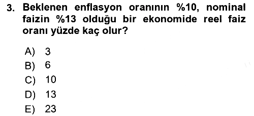 Para Teorisi 2018-2019 Dönem Sonu Sınavı - 3. soru
