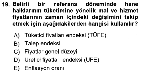 Para Teorisi 2022-2023 Dönem Sonu Sınavı - 19. soru