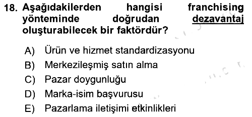 Teknoloji, İnnovasyon Ve Girişimcilik 2022-2023 Yaz Okulu Sınavı - 18. soru
