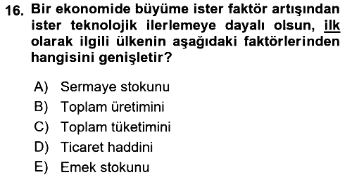 Uluslararası İktisat Teorisi 2017-2018 Ara Sınav - 16. soru