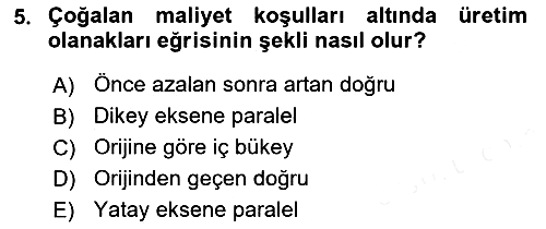 Uluslararası İktisat Teorisi 2018-2019 Ara Sınav - 5. soru