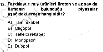 Uluslararası İktisat Teorisi 2013-2014 Dönem Sonu Sınavı - 13. soru
